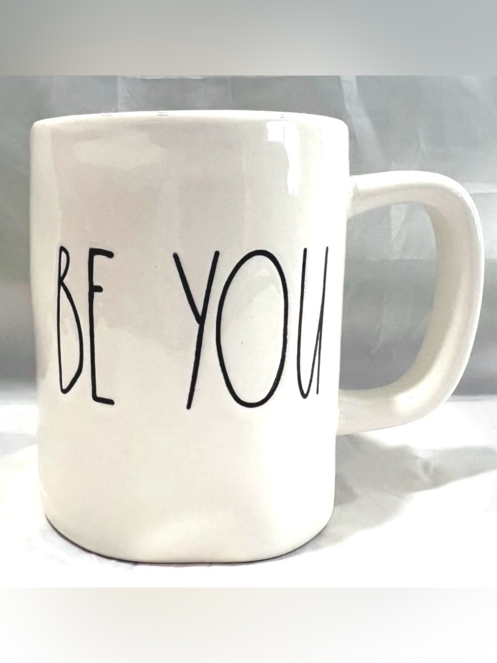 Rae Dunn BE YOU Coffee Mug Cup Artisan Collection By Magenta White Farmhouse